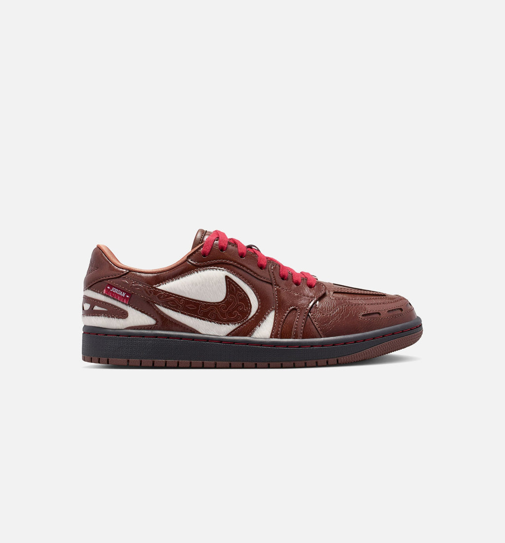 Air Jordan 1 Low Lunar New Year Women's Lifestyle Shoe - Light Chocolate/Light Chocolate/Black