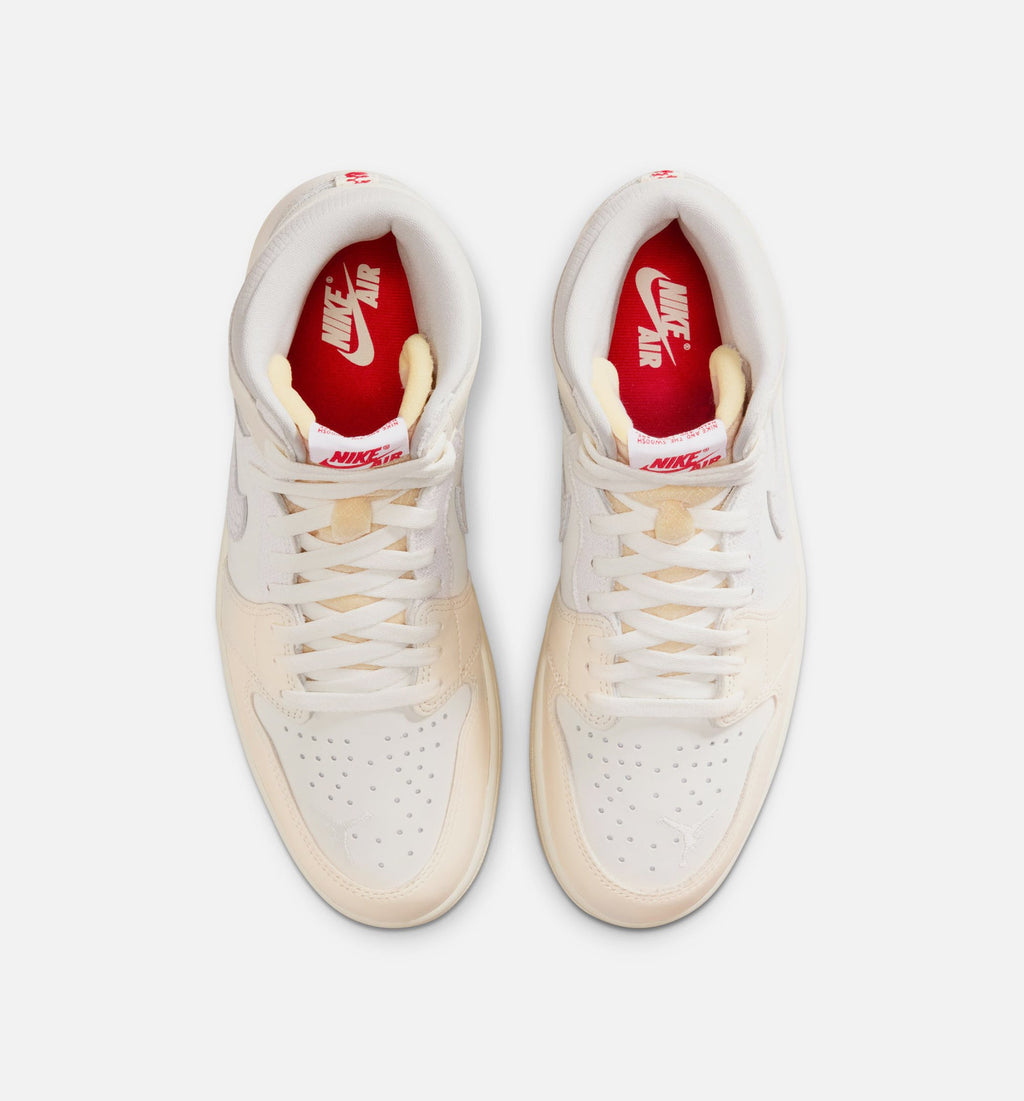 Air Jordan 1 Retro High OG Sail Men's Lifestyle Shoe - Sail/University Red/Pale Ivory/Coconut Milk/Phantom