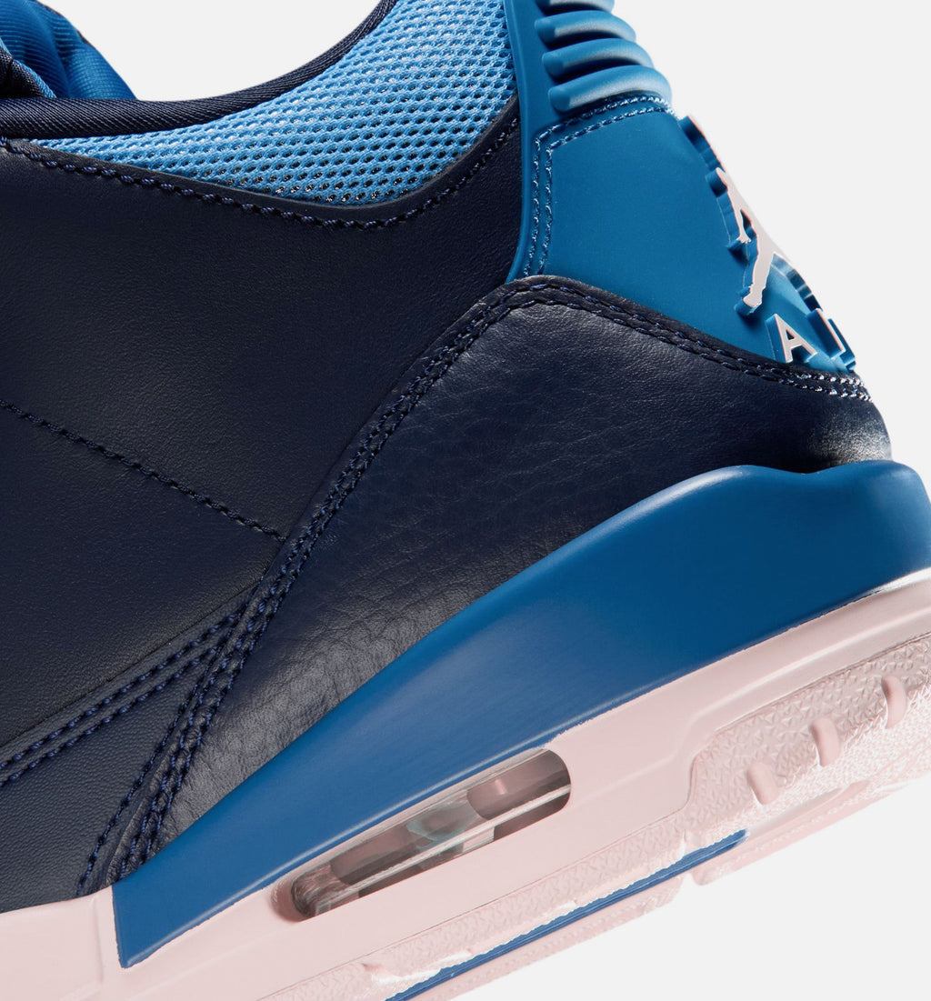 Air Jordan 3 Retro Sport Renaissance Women's Lifestyle Shoe - Obsidian/Chalk/Track Red
