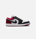 Air Jordan 1 Low SE Velvet Women's Lifestyle Shoe - Black/Gym Red/White