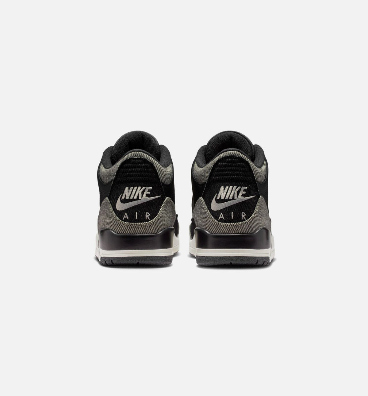 Air Jordan 3 x Levi's Black and White Men's Lifestyle Shoe - Denim/Black/Gym Red