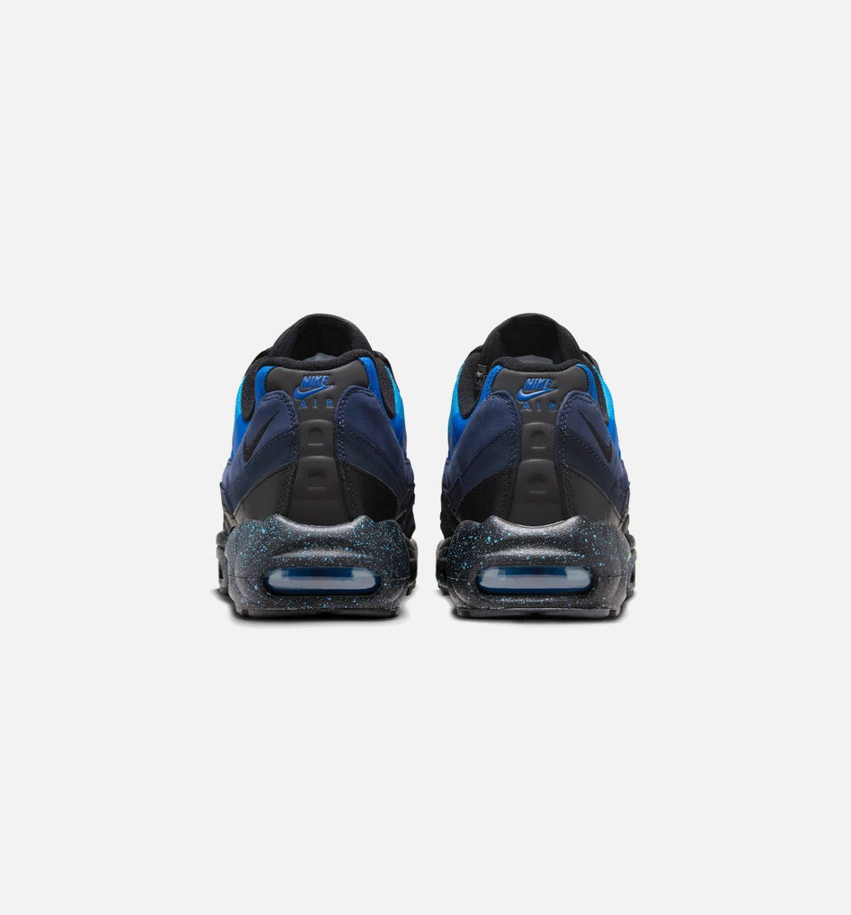 Air Max 95 x Stash Black and Harbour Blue Men's Lifestyle Shoe - Obsidian/Harbor Blue/Black