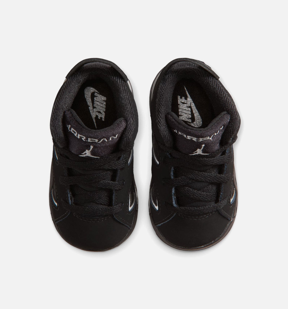 Air Jordan 6 Cap & Gown Infant/Toddler Lifestyle Shoe - Black/Reflective Silver/Black