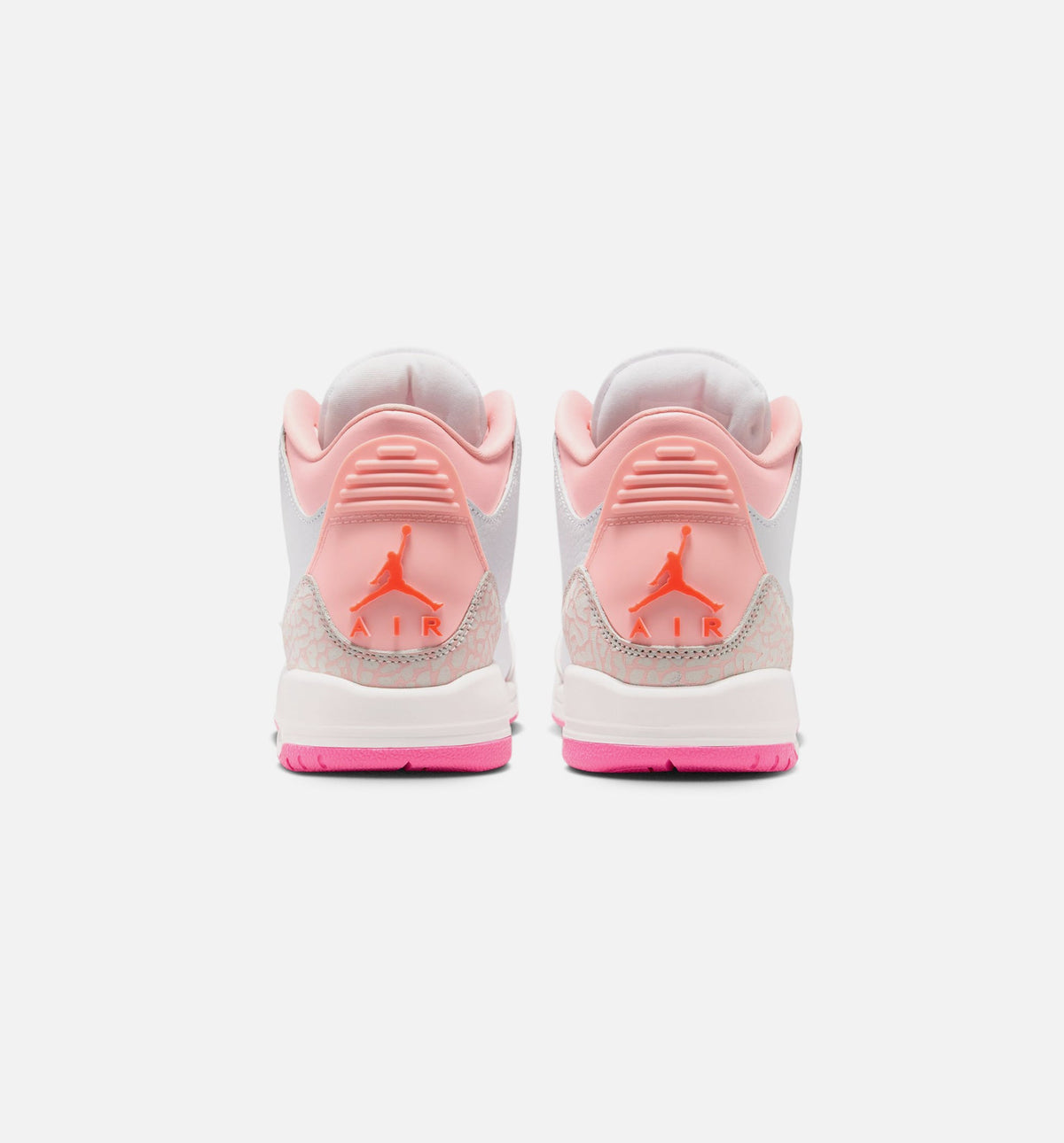 Air Jordan 3 Retro Spring Flowers Grade School Lifestyle Shoe - Pearl Pink/Pink Bloom/Pink Glow/Hyper Orange